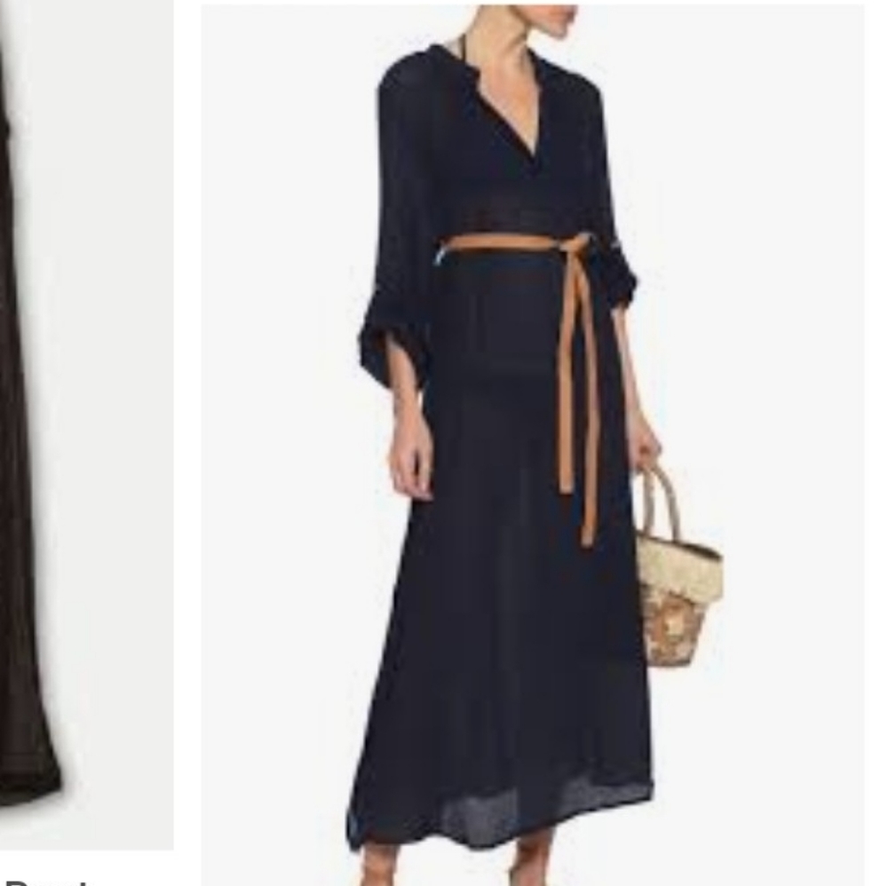 Eberjey black cover up/dress